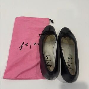 French Sole Ballet Flats